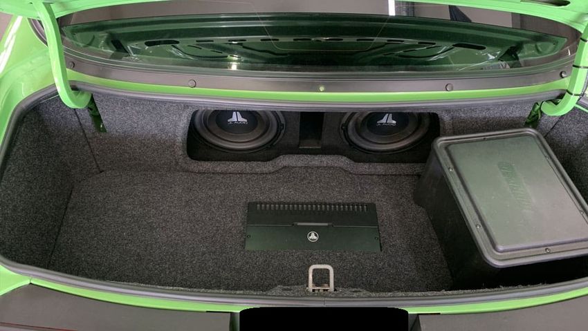 1990 Ford Mustang 5.0 Audio Custom Box