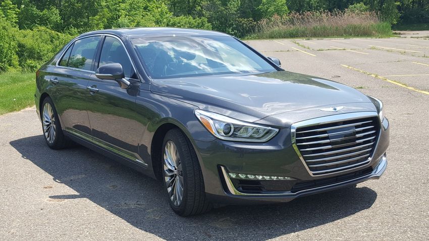 2018 Genesis G90 Ultimate Video In Motion Bypass Nav, DVD, USB in Motion (Installation video tutorial)