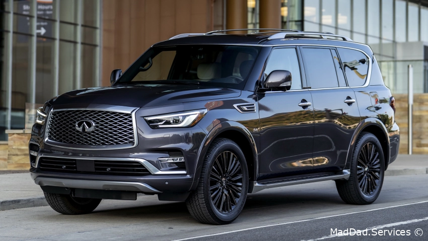 2015 Infiniti QX80 Y62 Video In Motion Bypass